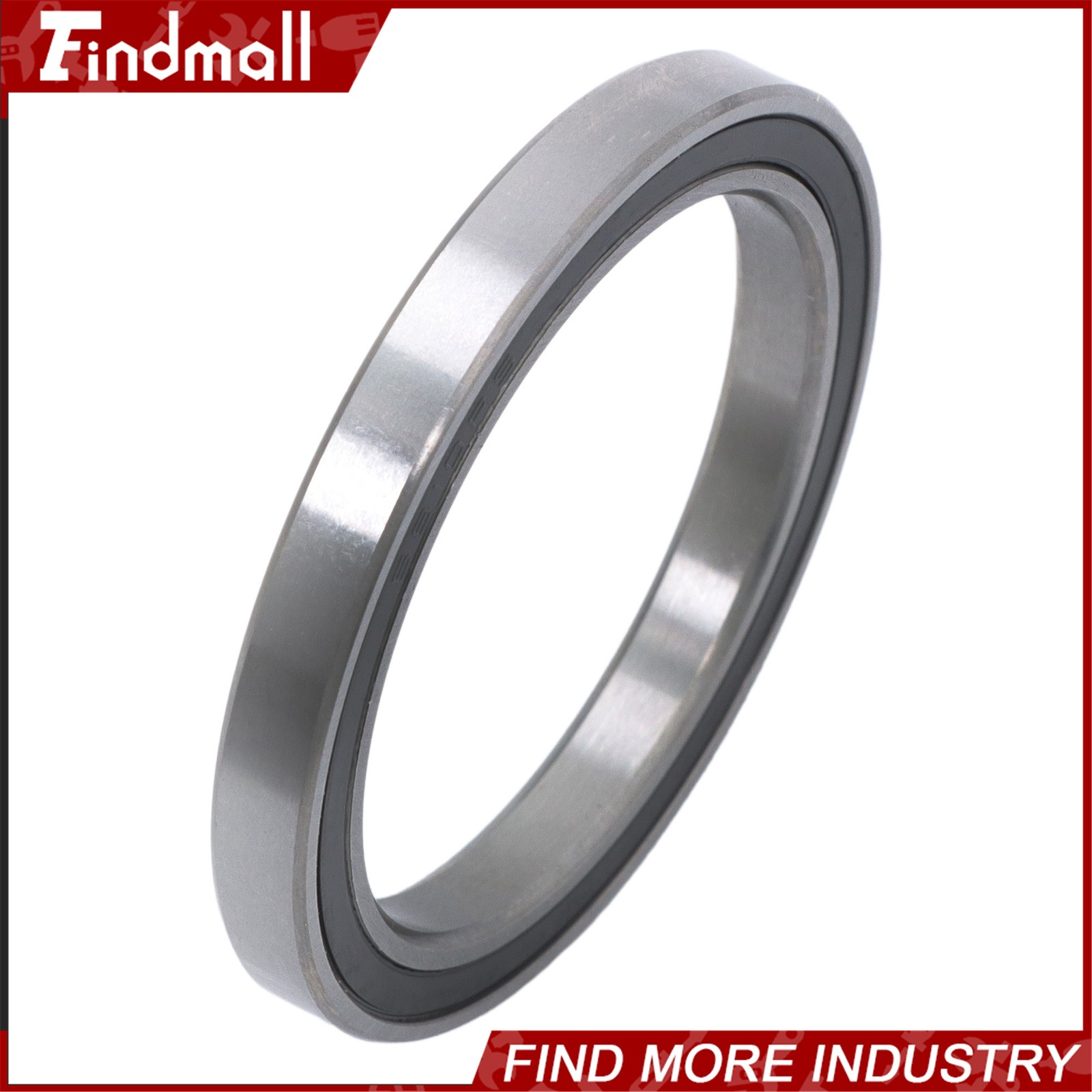 Findmall 10pcs 6810-2RS Ball Bearings 50x65x7mm Double Sealed Pre-Lubricated