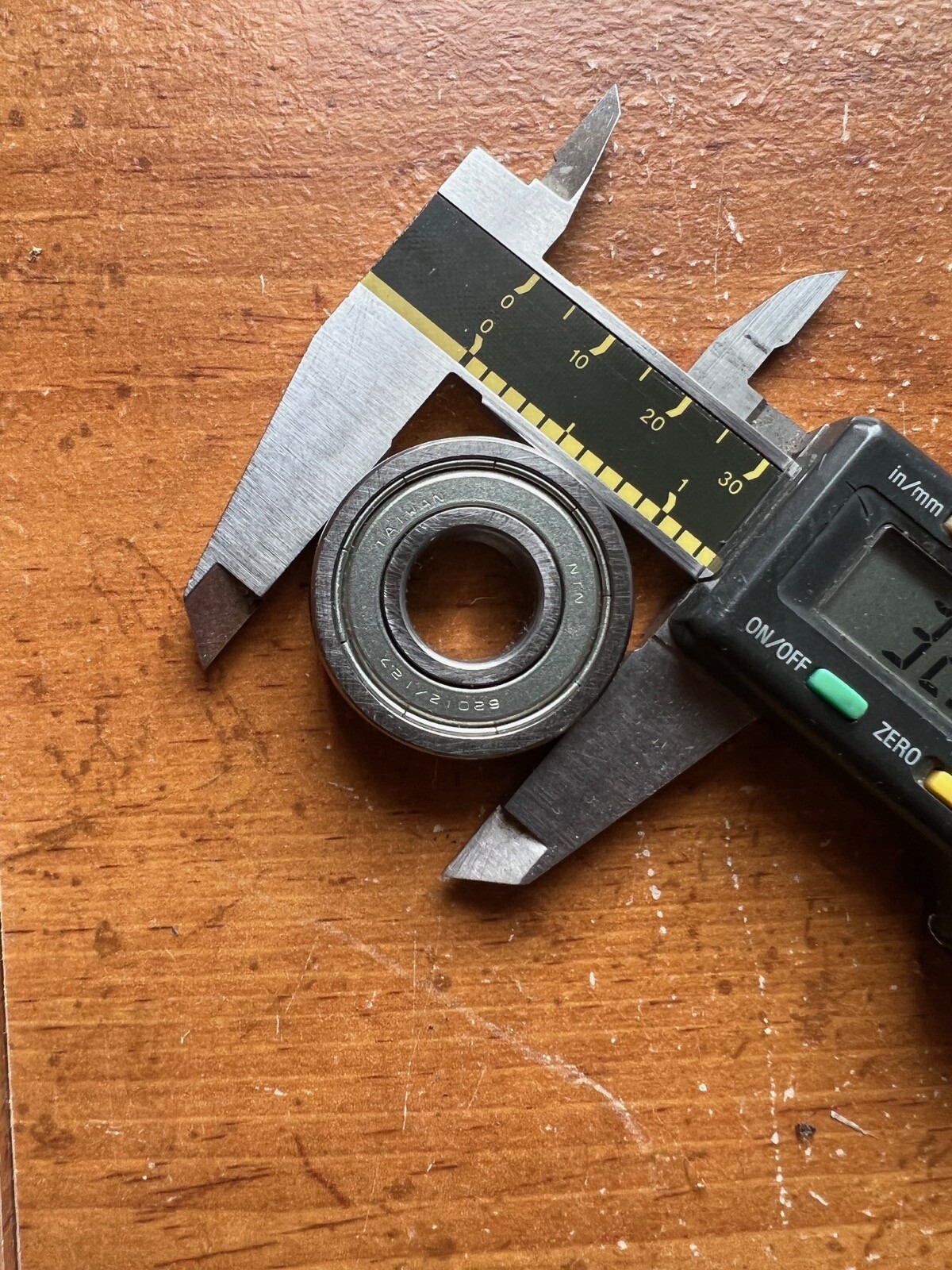 NTN 6201Z/127 Ball Bearing Shielded Both Sides 1.25″ OD 1/2″ ID .393” Wide