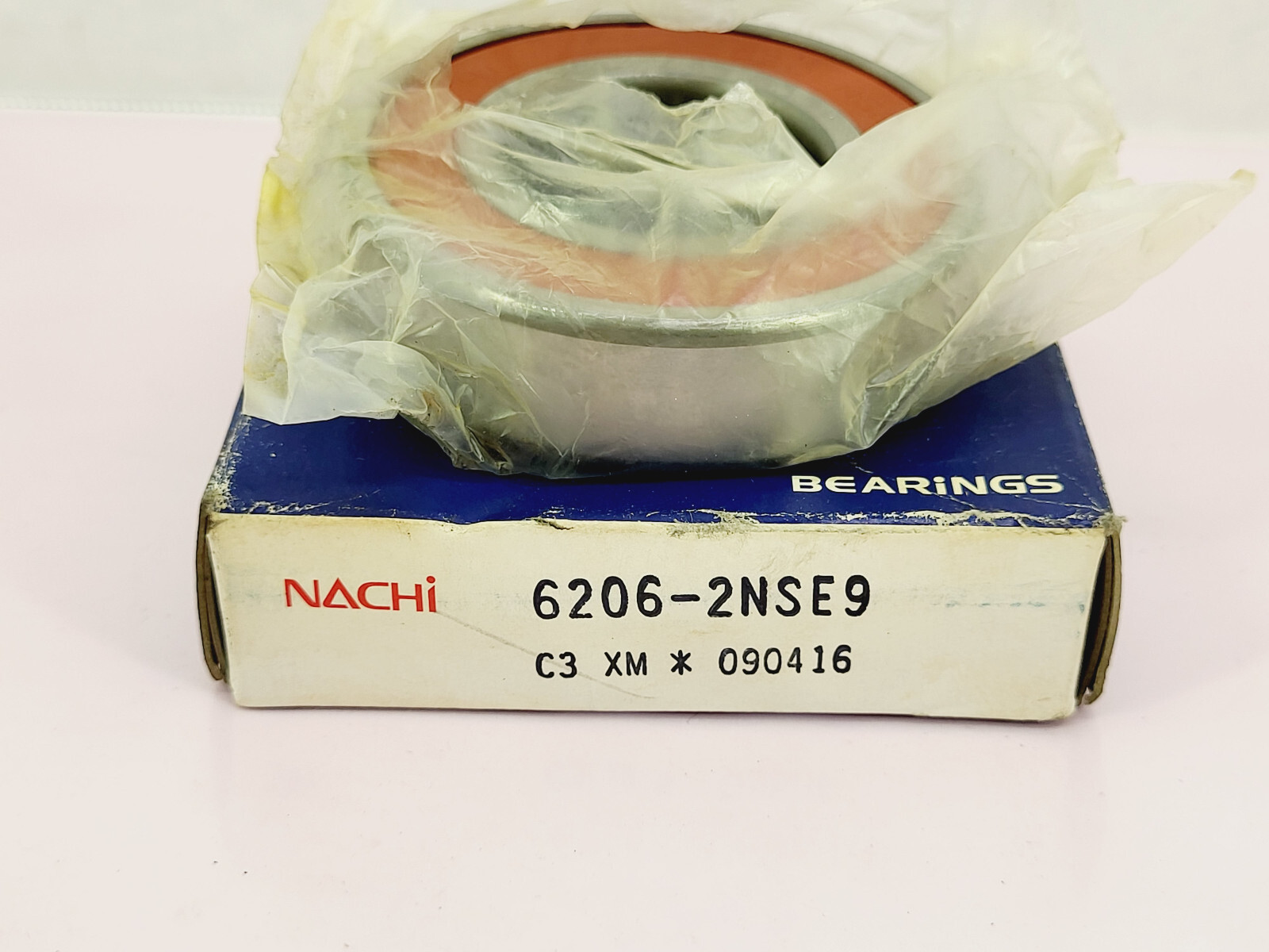 (Lot of 2) Nachi Quest 6206-2NSE9 Deep Groove Bearing 30mm Bore – New