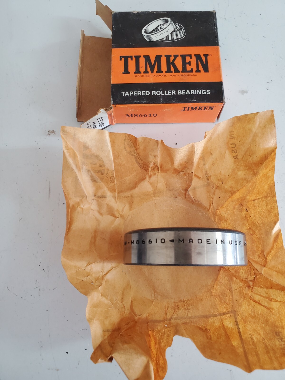 TIMKEN M-86610, Brand New, Made in USA, Stocked in USA