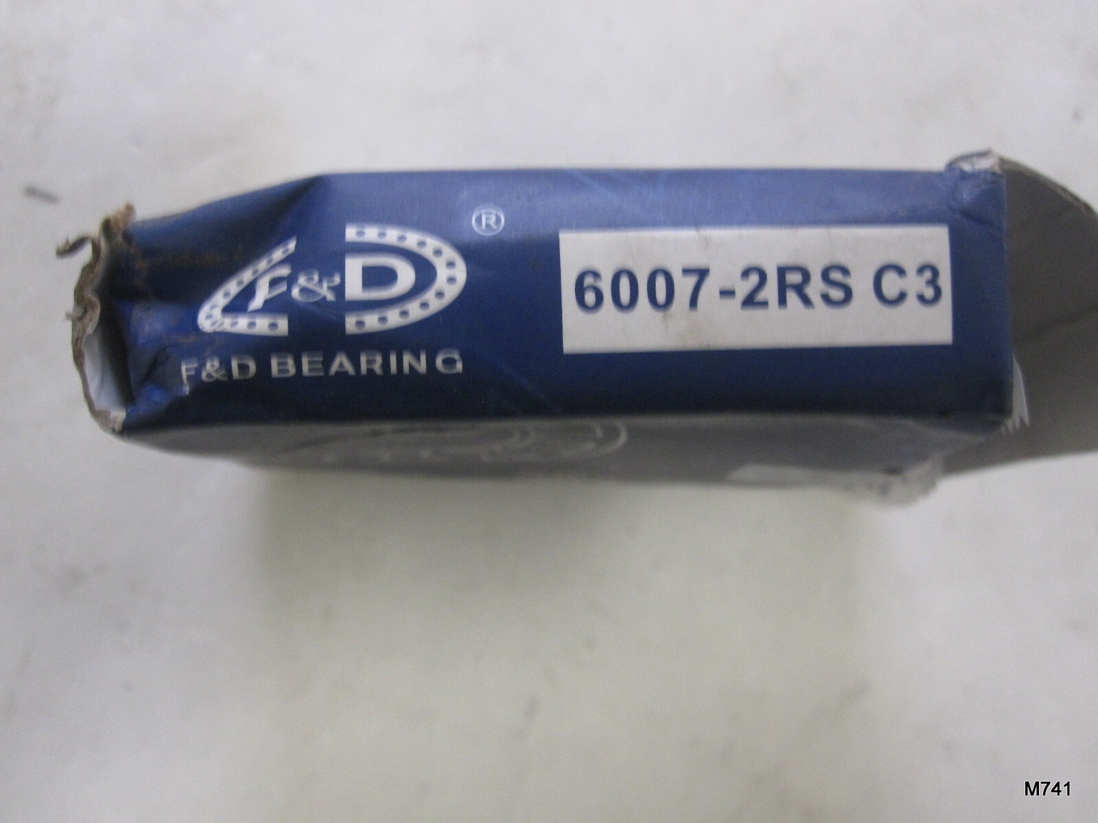 SINGLE | F&D BEARING | Sealed Roller Ball Bearing | 6007-2RS C3