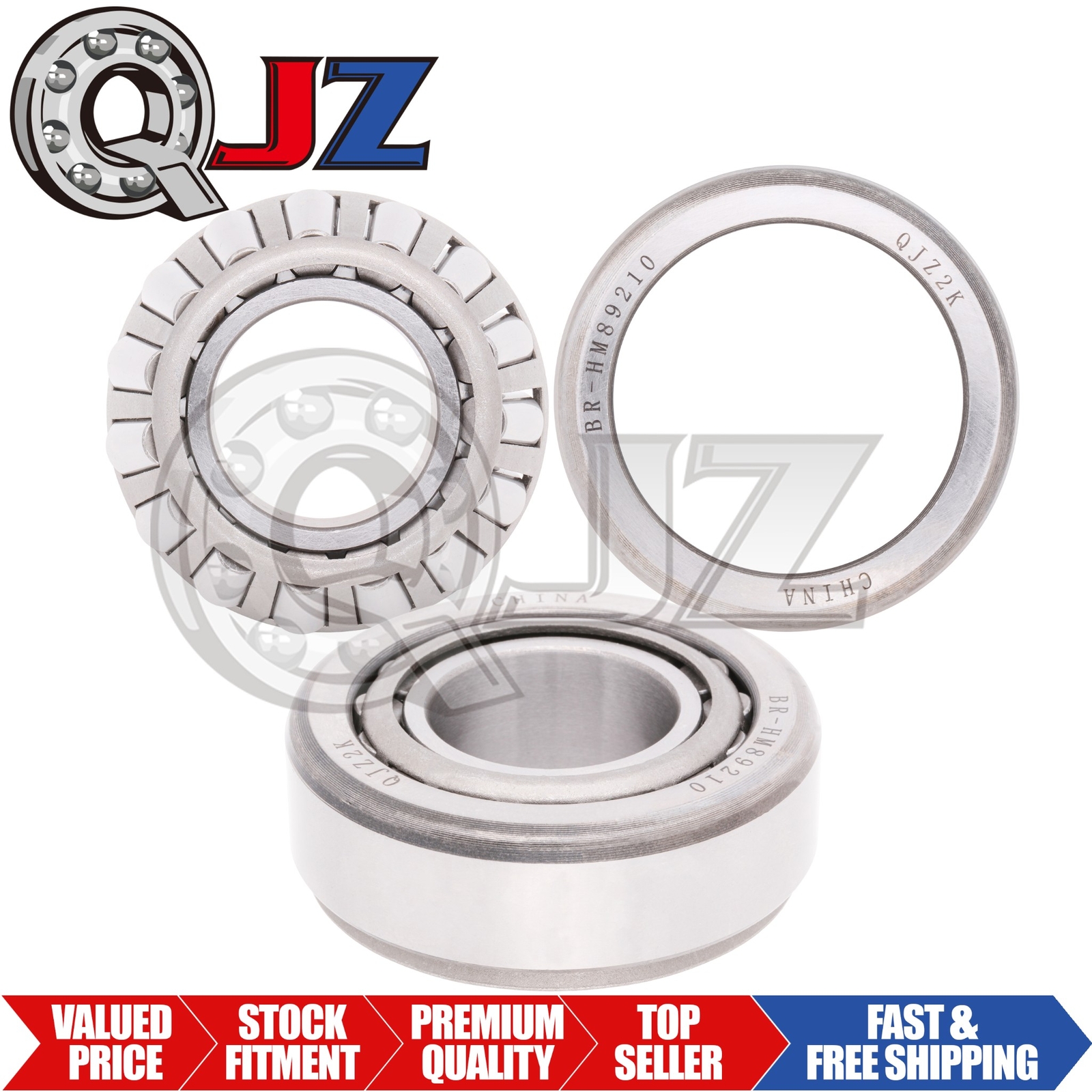 [Qty.2] HM89249-HM89210 Tapered Roller Bearing Cup & Cone [1.438″ ID x 1.563″ W]