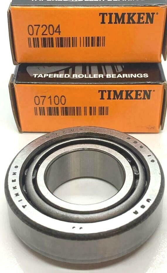 New 07100/07204 TIMKEN TAPARED ROLLER BEARING 1×2.04×0.591″ Metal