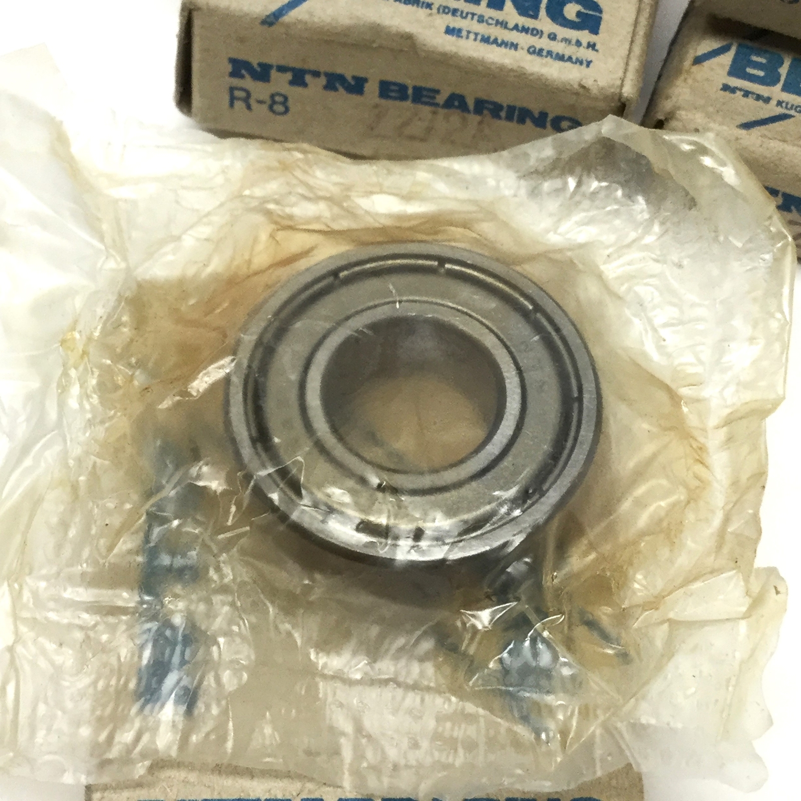 Lot of 5 NTN R8ZZ Radial Ball Bearings, Single Row, 1/2″ Bore, 1-1/8″ OD