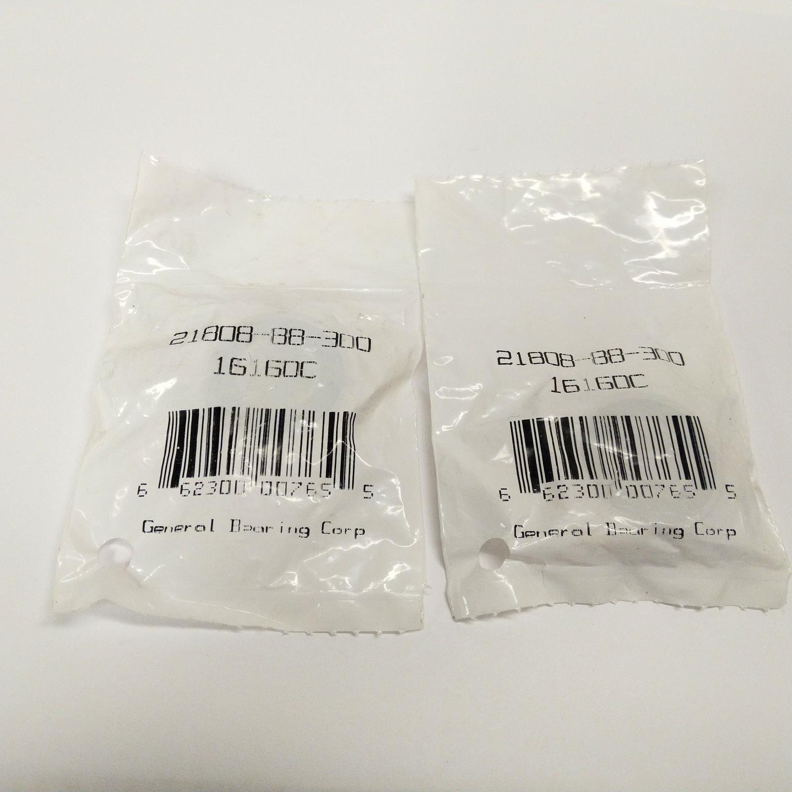 GENERAL BEARING CORP (2)1616 2RS Bearing Double Rubber Seal 1/2″x1 1/8″x3/8″ New