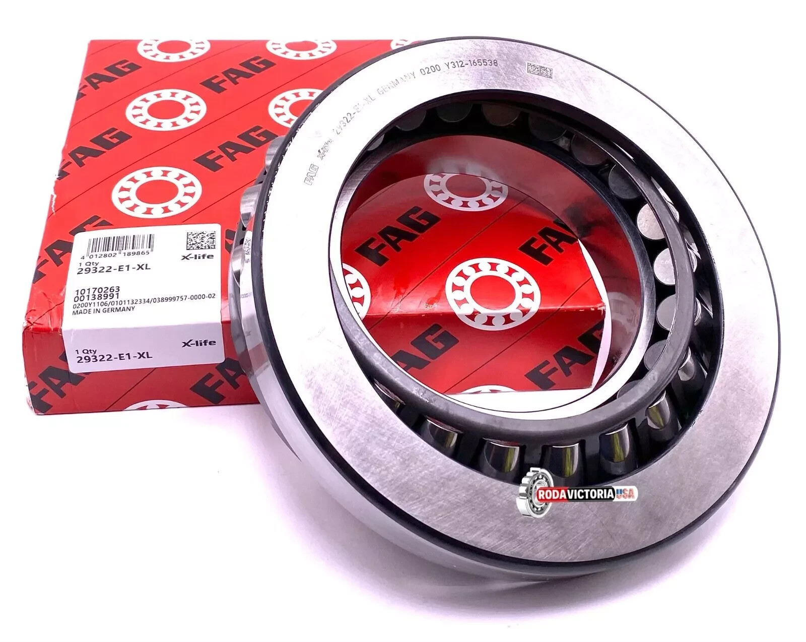 FAG 29322 Spherical Roller Thrust Bearing 110x190x48 mm