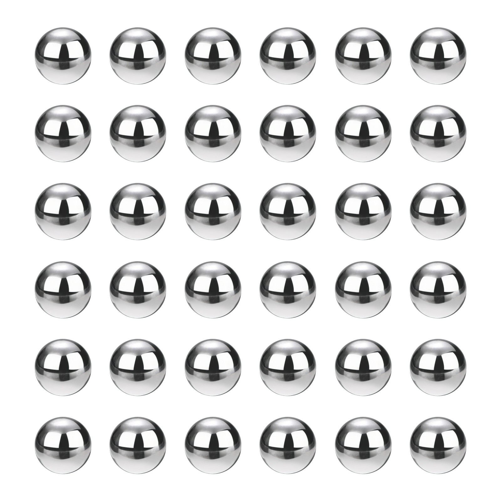 100Pcs Bearing Balls, 7.144mm Diameter 304 Stainless Steel G200 Precision Ball