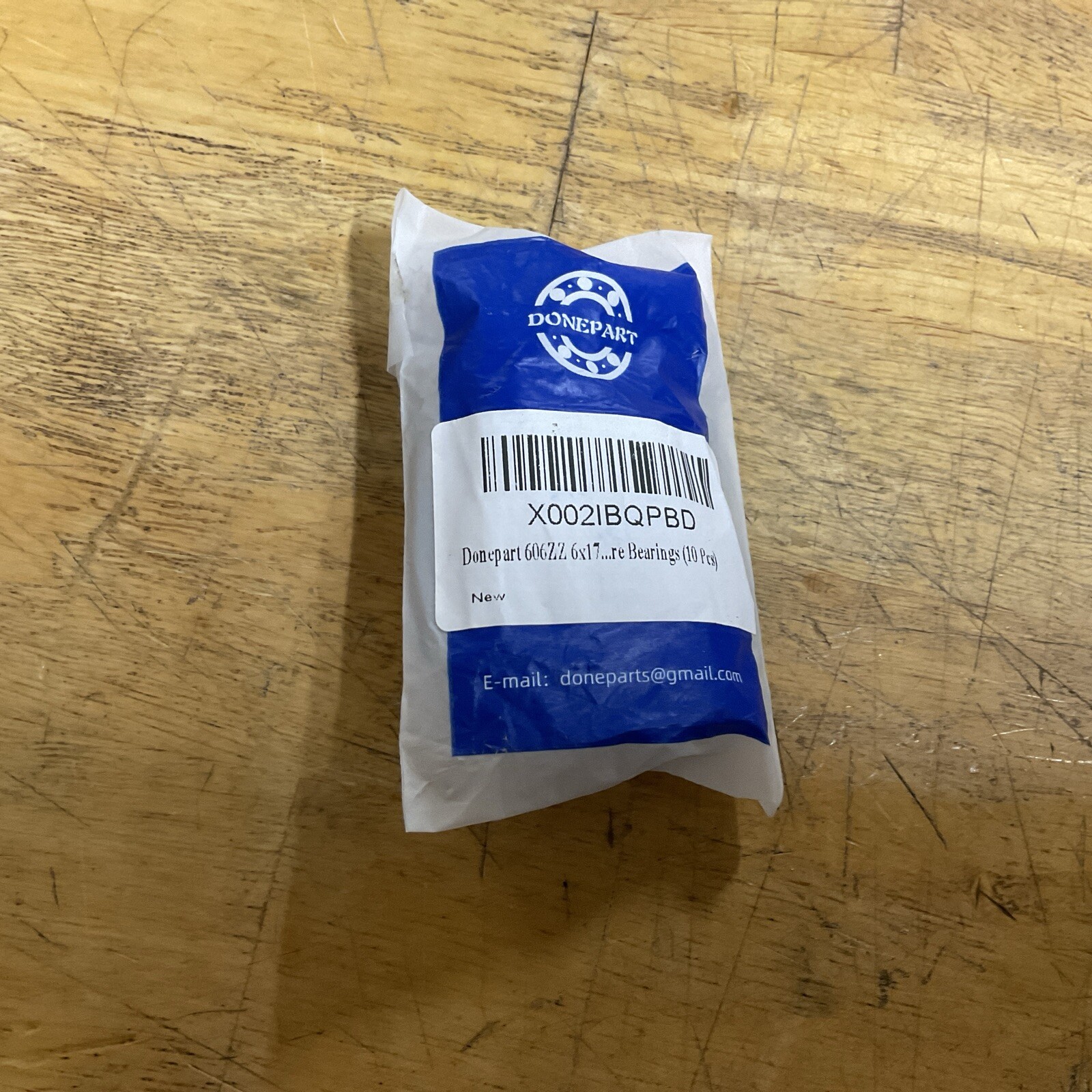 606ZZ Ball Bearings Double Shield Z1 6mm ID 17mm OD 6mm Thick 10pcs