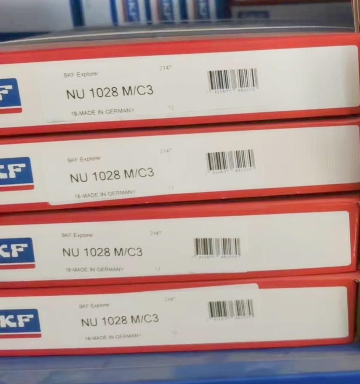 1PC SKF NU 1028 M/C3 single row cylindrical roller bearing#