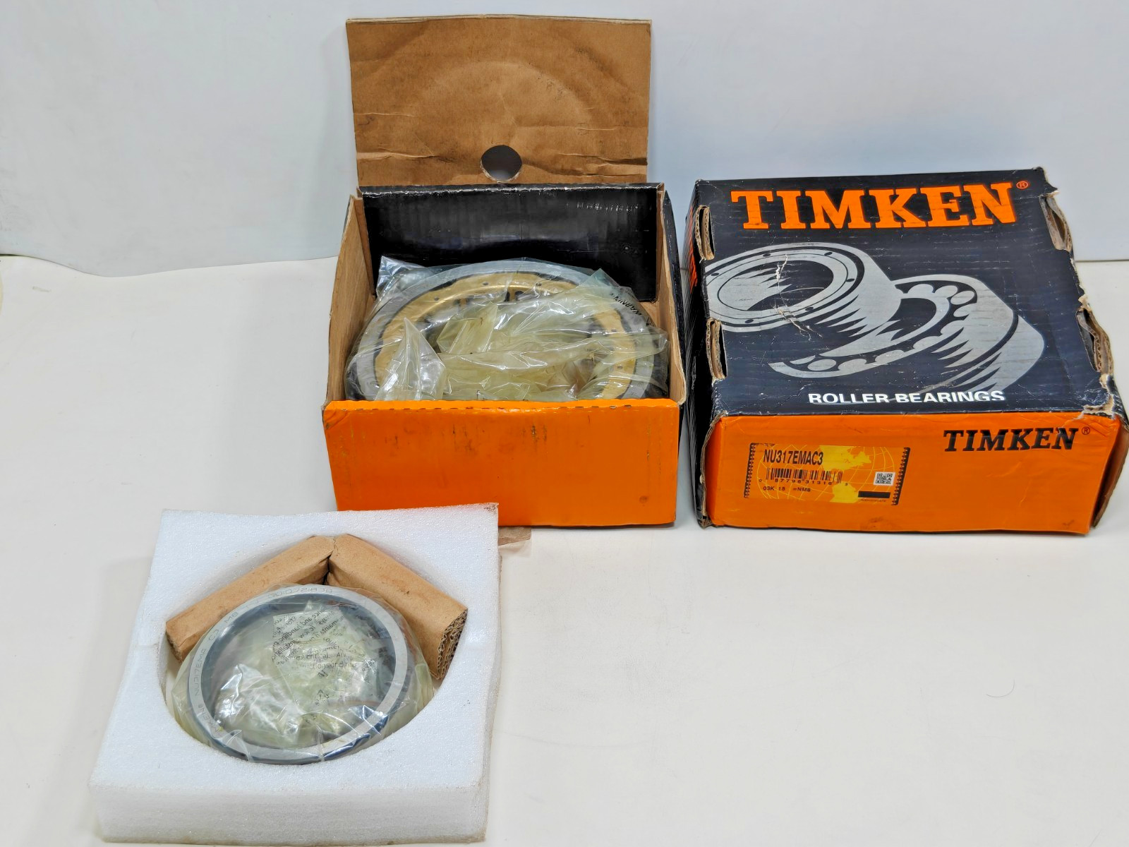 NU317EMAC3 Timken Cylindrical Roller Bearing Timken NU 317 EMA C3 85x180x41mm