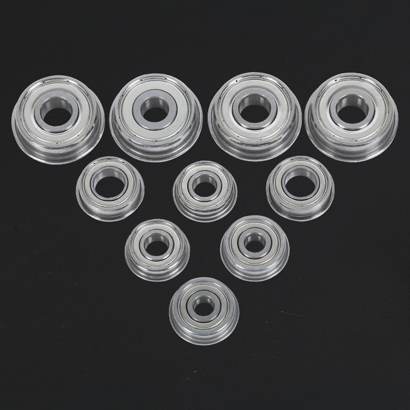 MF52ZZ – MF148ZZ Flanged Bearing Miniature Metal Double Shielded Bearing