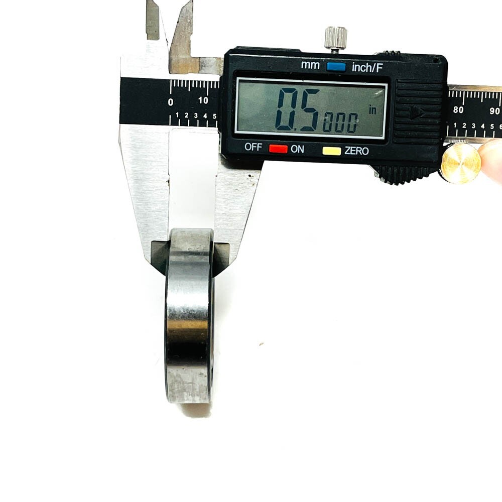Double Sealed 2-in OD, 1-in Bore, 1/2-in Width Ball Bearing