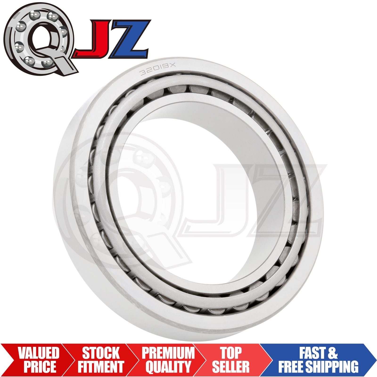 [Qty.1] 32019X Tapered Roller Bearing Cup & Cone [95mm ID x 145mm OD x 32mm W]