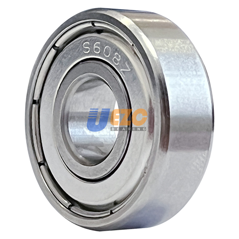 100PCS S608 ZZ / 2Z 8x22x7 mm Stainless Steel Miniature Deep Groove Ball Bearing