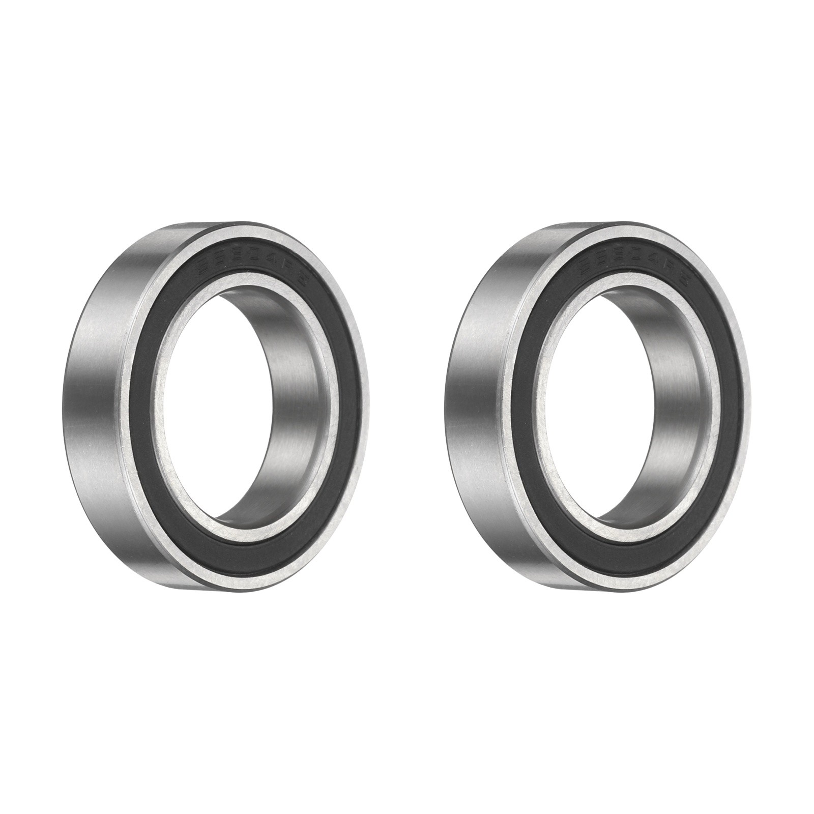 2Pcs S6804-2RS Deep Groove Ball Bearing, Double Shielded Ball Bearings