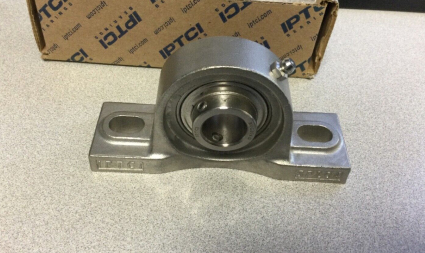 IPTCI SUCSP-204 Pillow Block Bearing; 2-Bolt; 20mm Bore