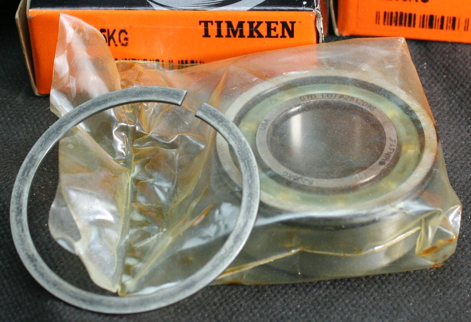 One (1) Timken 5205 KG Angular Contact Bearing 25 MM ID USA New