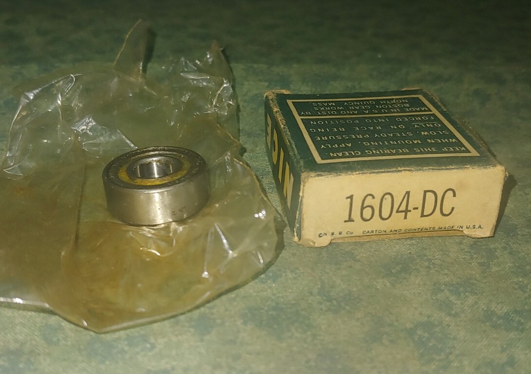 Nice Ball Bearings 1604-DC Made in USA – (22720A-I1)