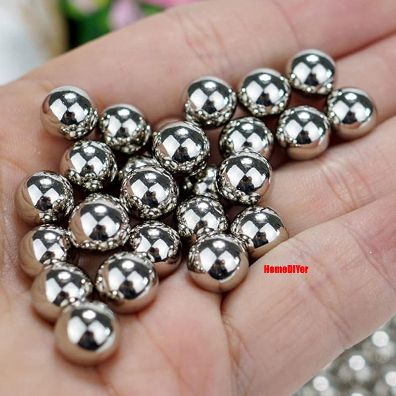 Dia 5.46mm-8.1mm G100 High-Precision Bearing Steel Balls Solid Smooth Metal Ball