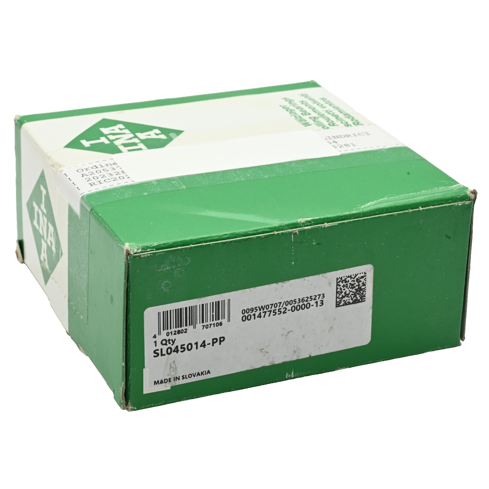 INA SL045014-PP Cylindrical Roller Bearing 70 mm ID, 110 mm OD, 54 mm Width