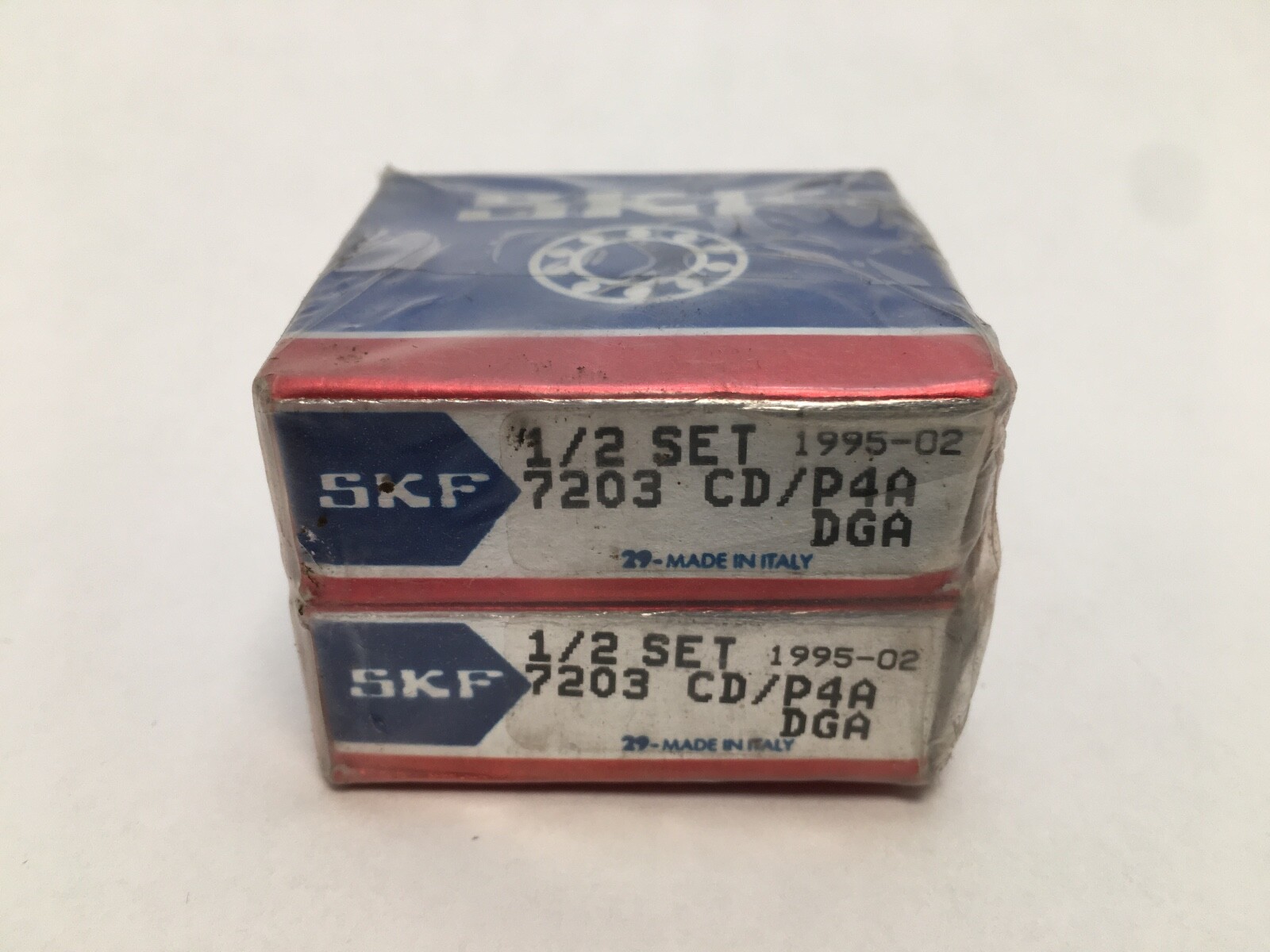 SKF 7203-CD/P4ADGA Bearing 17x40x12 mm 7203-CD-P4A-DGA ABEC7 Italy 2 Pcs