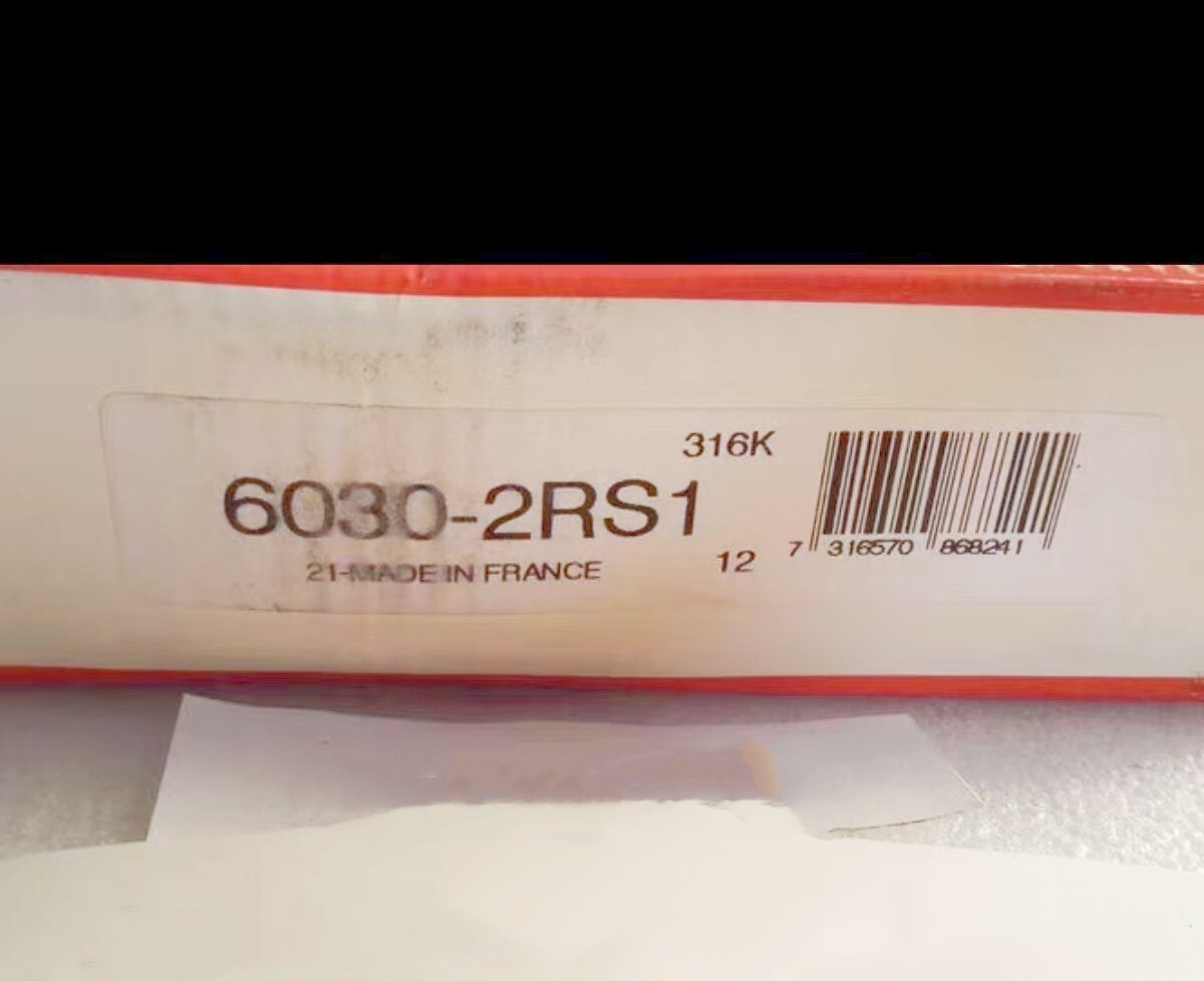 1X SKF 6030-2RS1 single row deep groove ball bearing