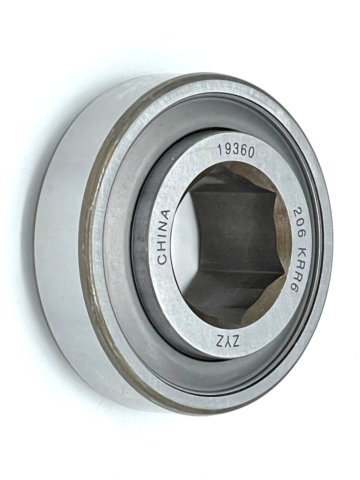 Premium 206KRR6 AG Bearing 1″ Hex Bore Fits JD9338 HPC100GP 1AH06-1 16KB206N