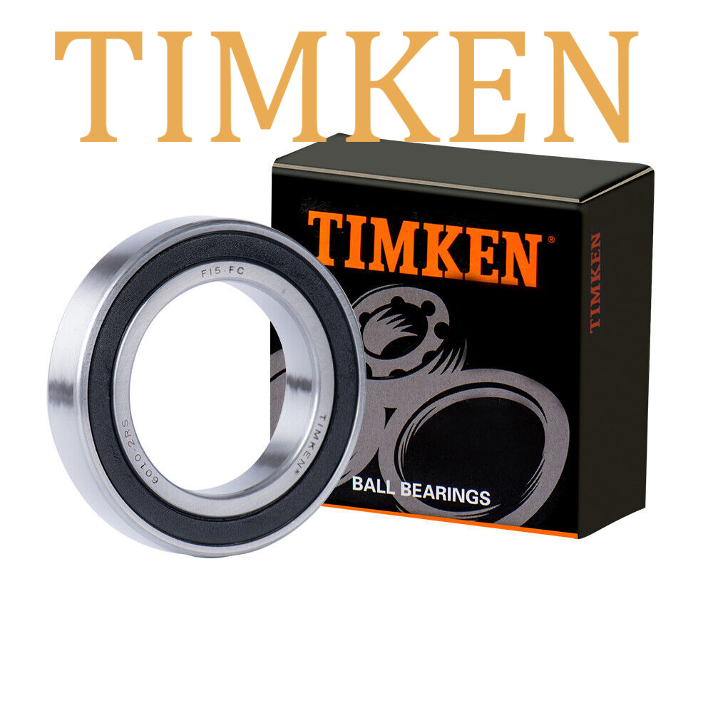 New 6010-2RS TIMKEN 50X80X16MM Double Rubber Seal Ball Bearings