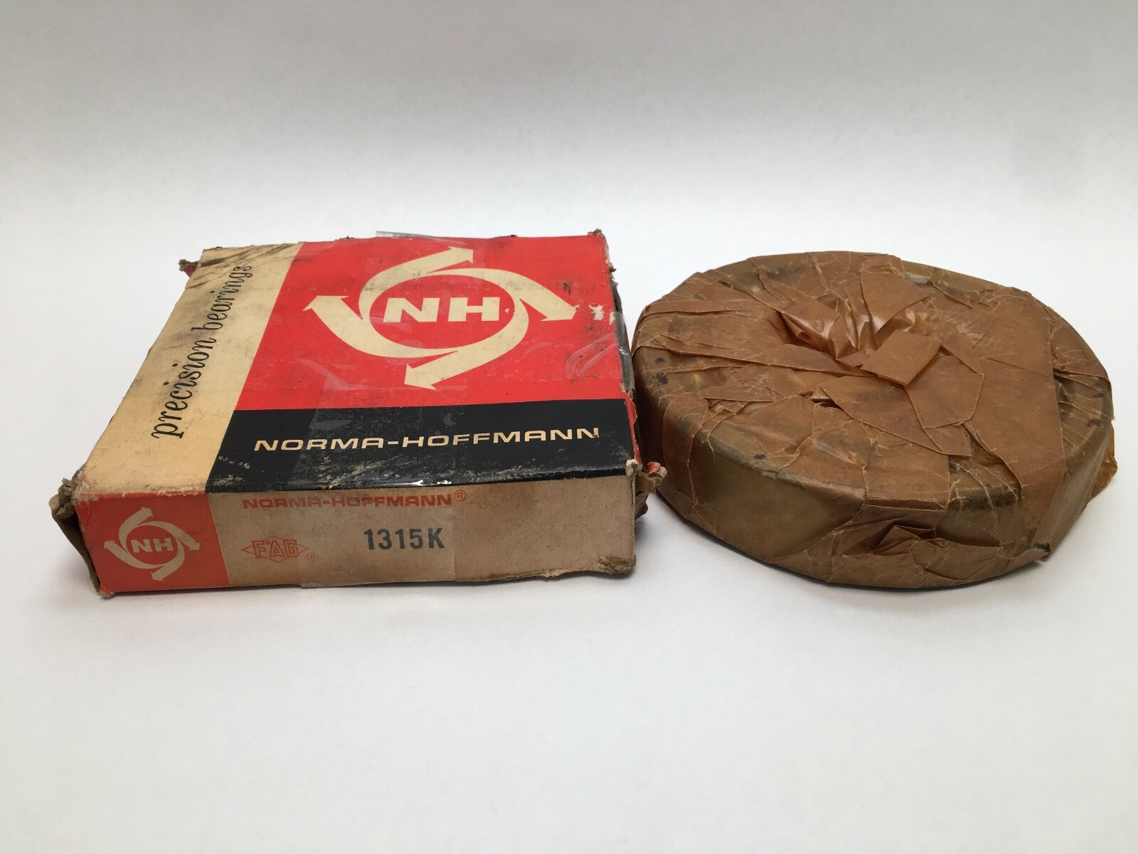 FAG 1315K Self Aligning Bearing 75x160x37 mm 1315-K Norma Hoffman USA