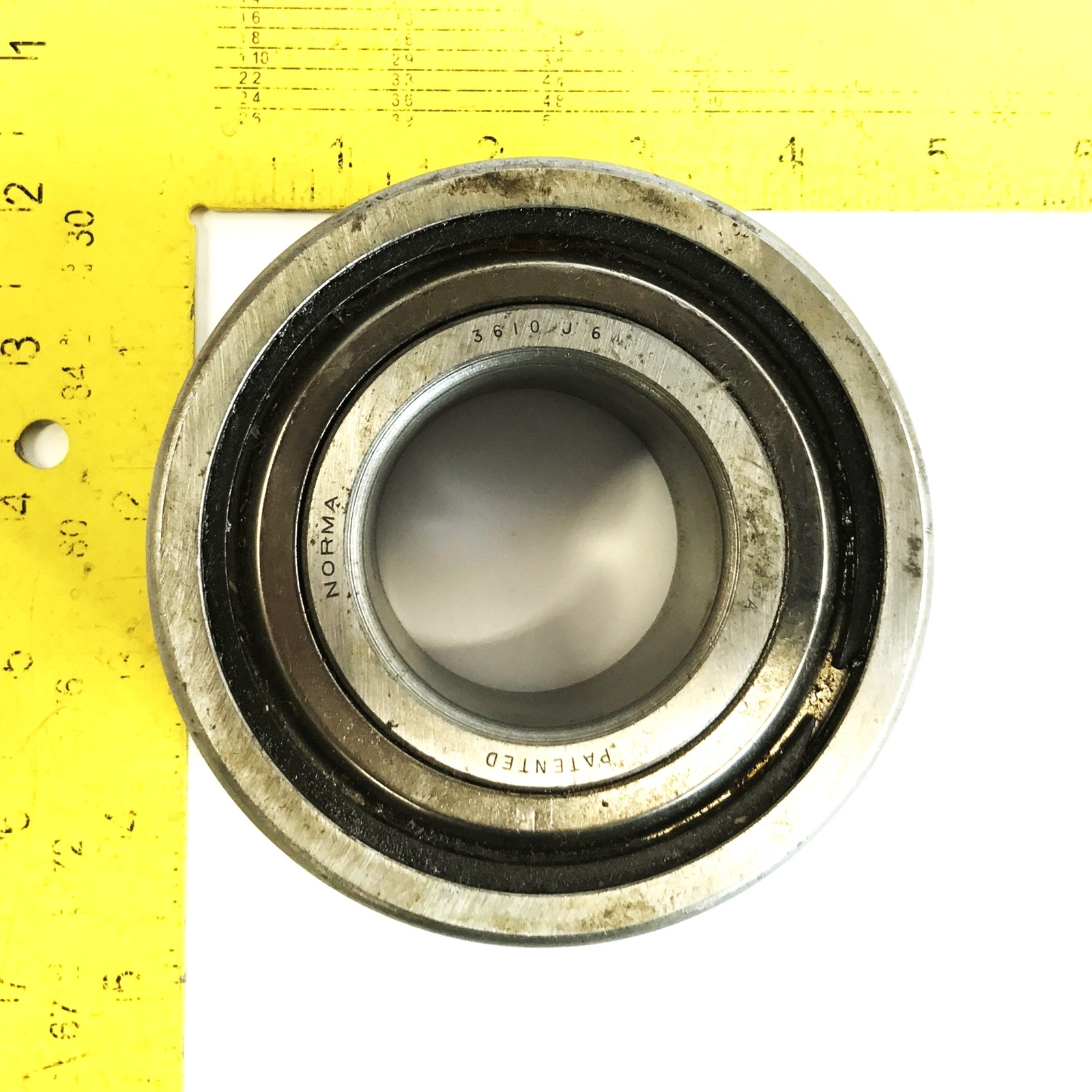 Norma 4-1/4 inch x 1-3/4 inch Single Row Ball Bearing 3610-J6 NOS