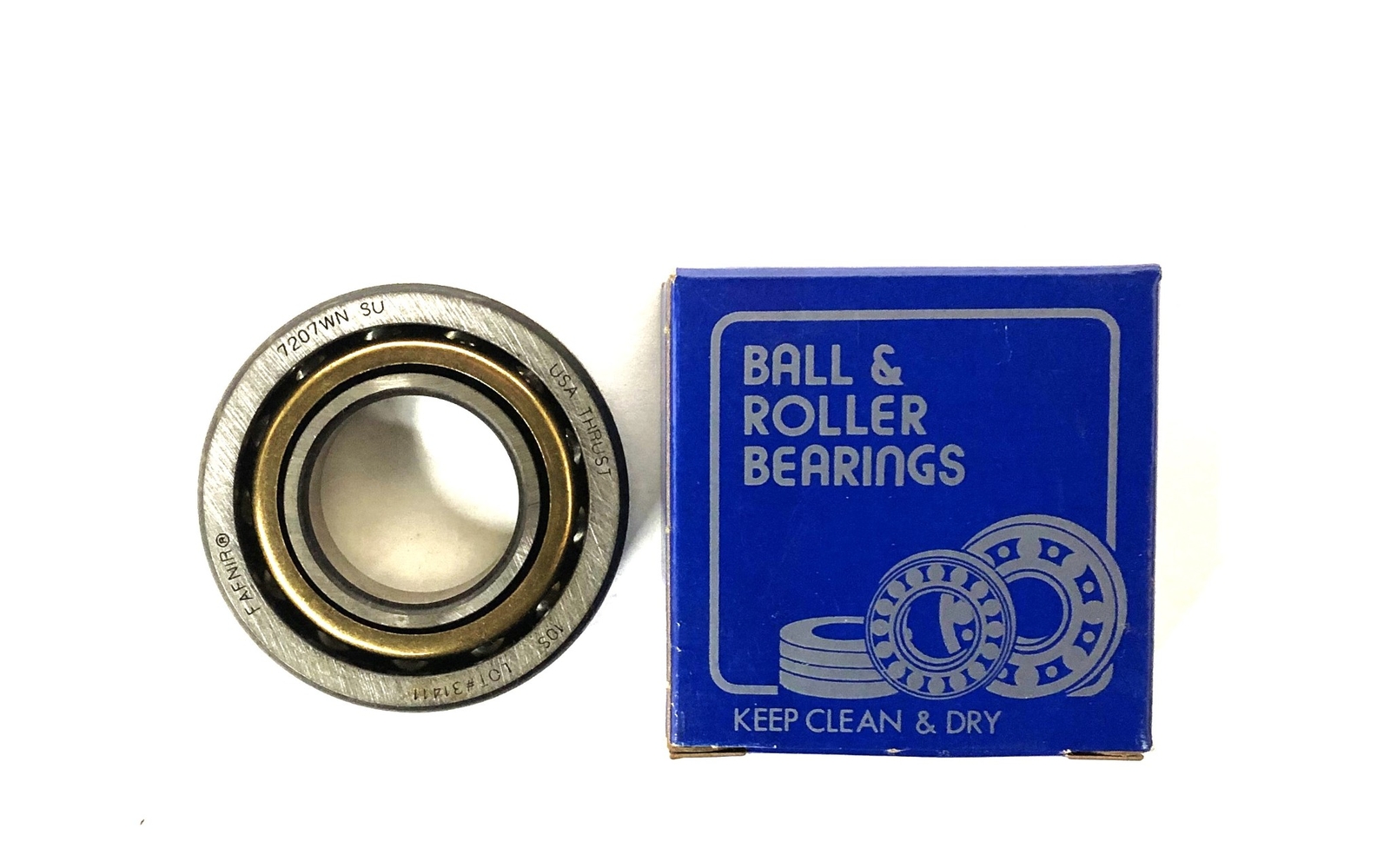 Fafnir Angular Contact Ball Bearing 7207WN-SU NOS