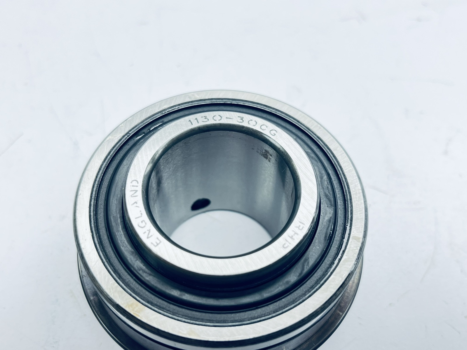 LOT OF 2 RHP 1130-30CG SELF-LUBE SNAP RING INSERT BALL BEARING 30mm-BORE 62mmOD