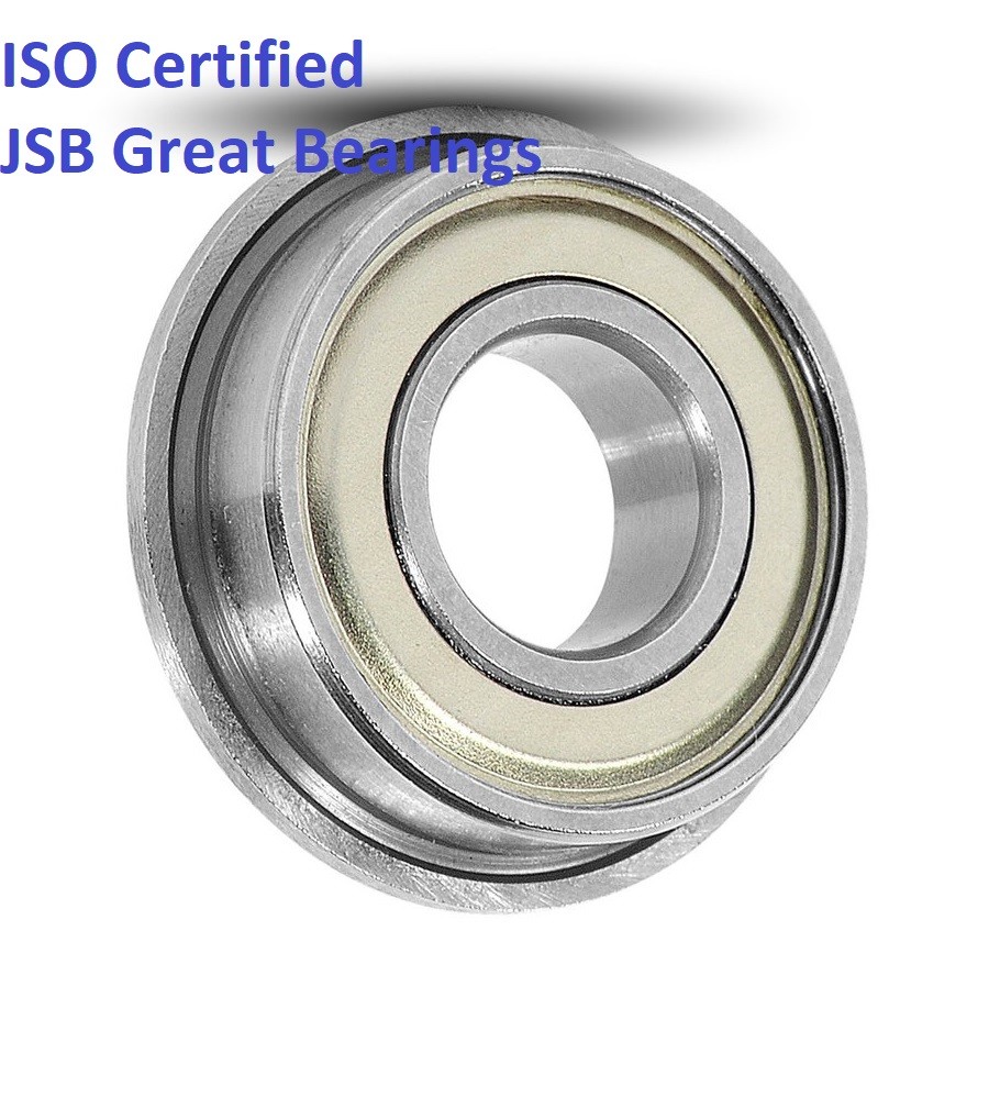 (Qty.10) Flange ball bearing FR4-ZZ metal shields FR4ZZ high quality FR4 ZZ