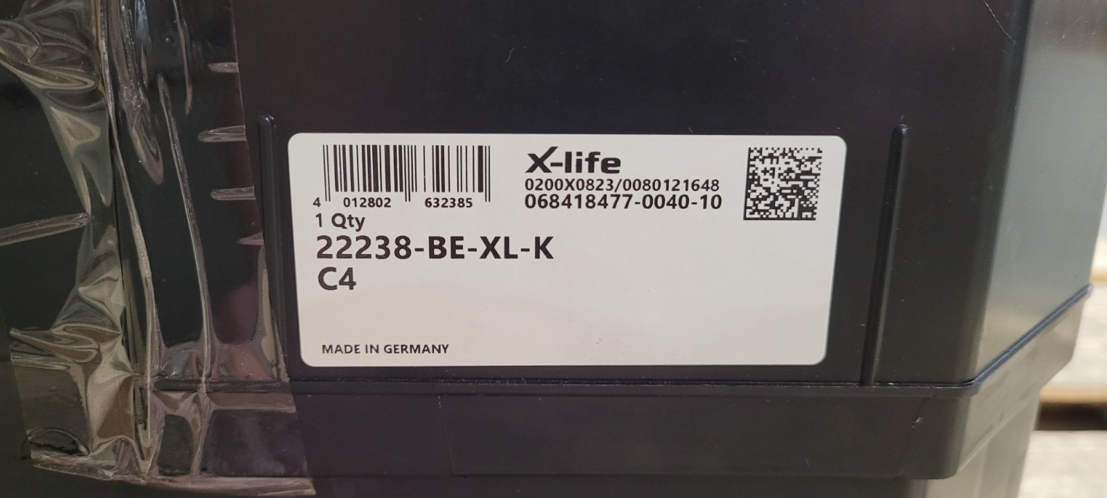 FAG 22238-BE-XL-K-C4 Spherical Roller Bearing Self-Aligning 190x340x92mm NEW