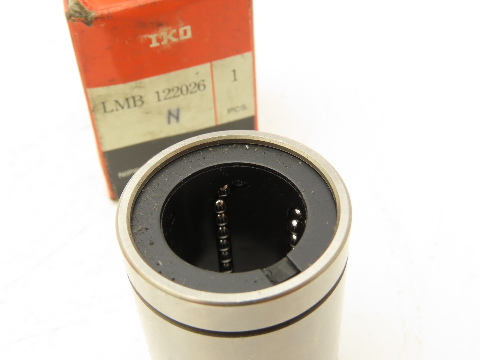 LMB 122026N Open Linear Bushing .75″ Shaft Dia x 1.25″ OD 1.625 Length Lot of 3