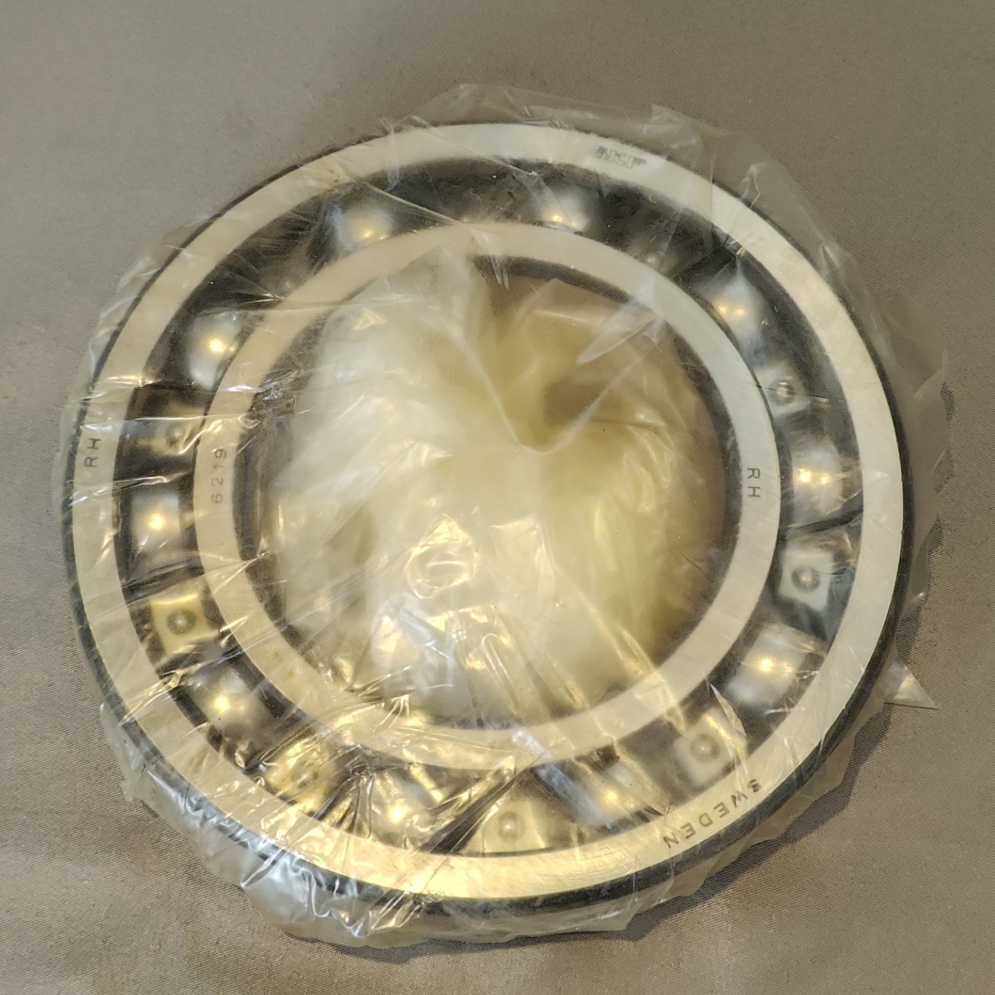 SKF 6219 Single Row Cylindrical Bore Deep Groove Ball Bearing 95x170x32mm