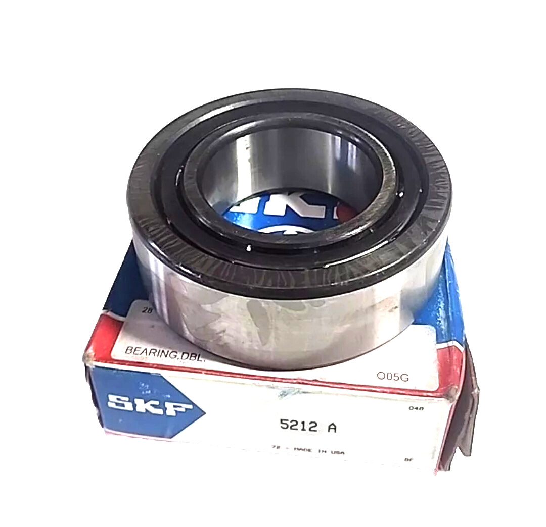 SKF 5212A 60mm X 110mm X 1-7/16″ Angular Contact Bearing Made in USA