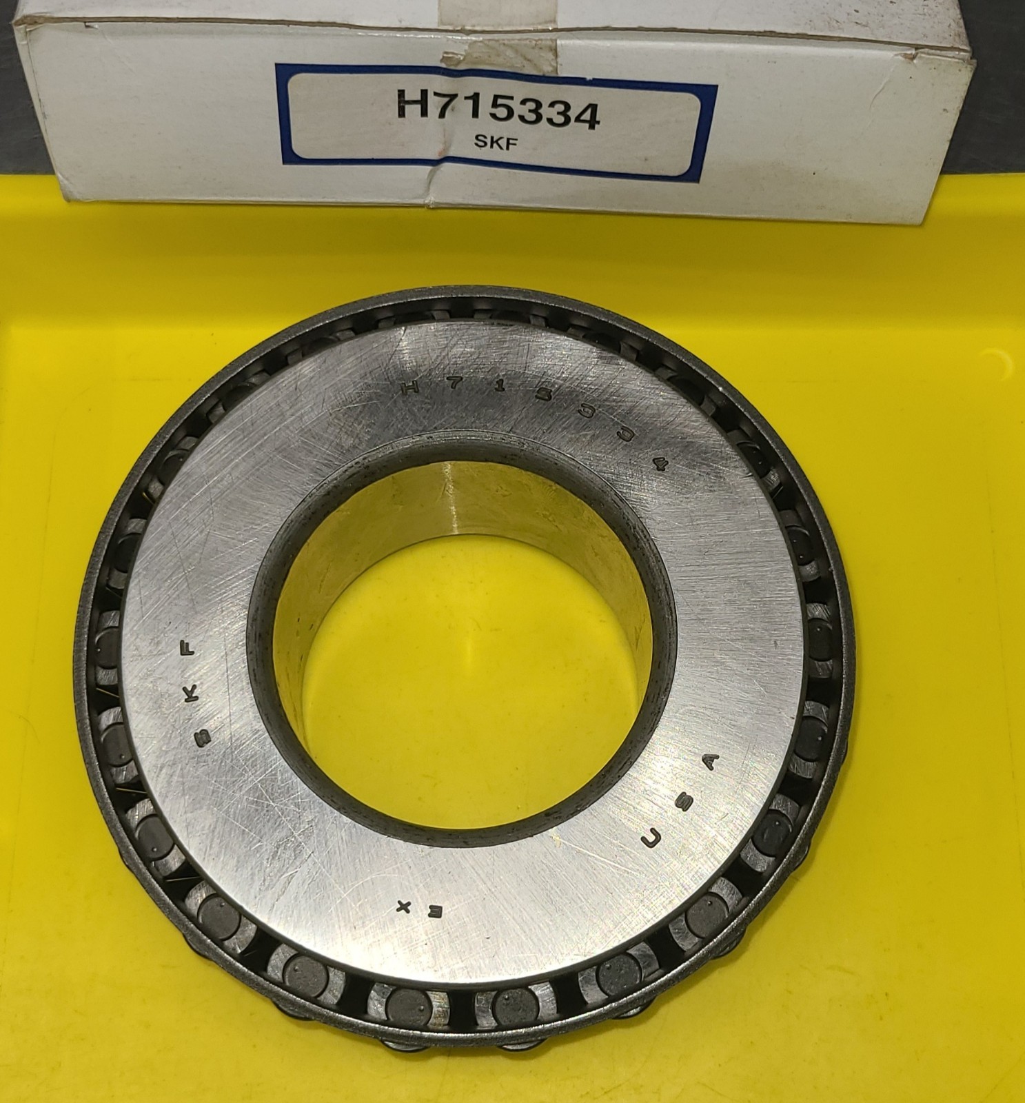 SKF H715334 Tapered Roller Bearing Cone, 2.4375″ Bore, 2.625″ Width