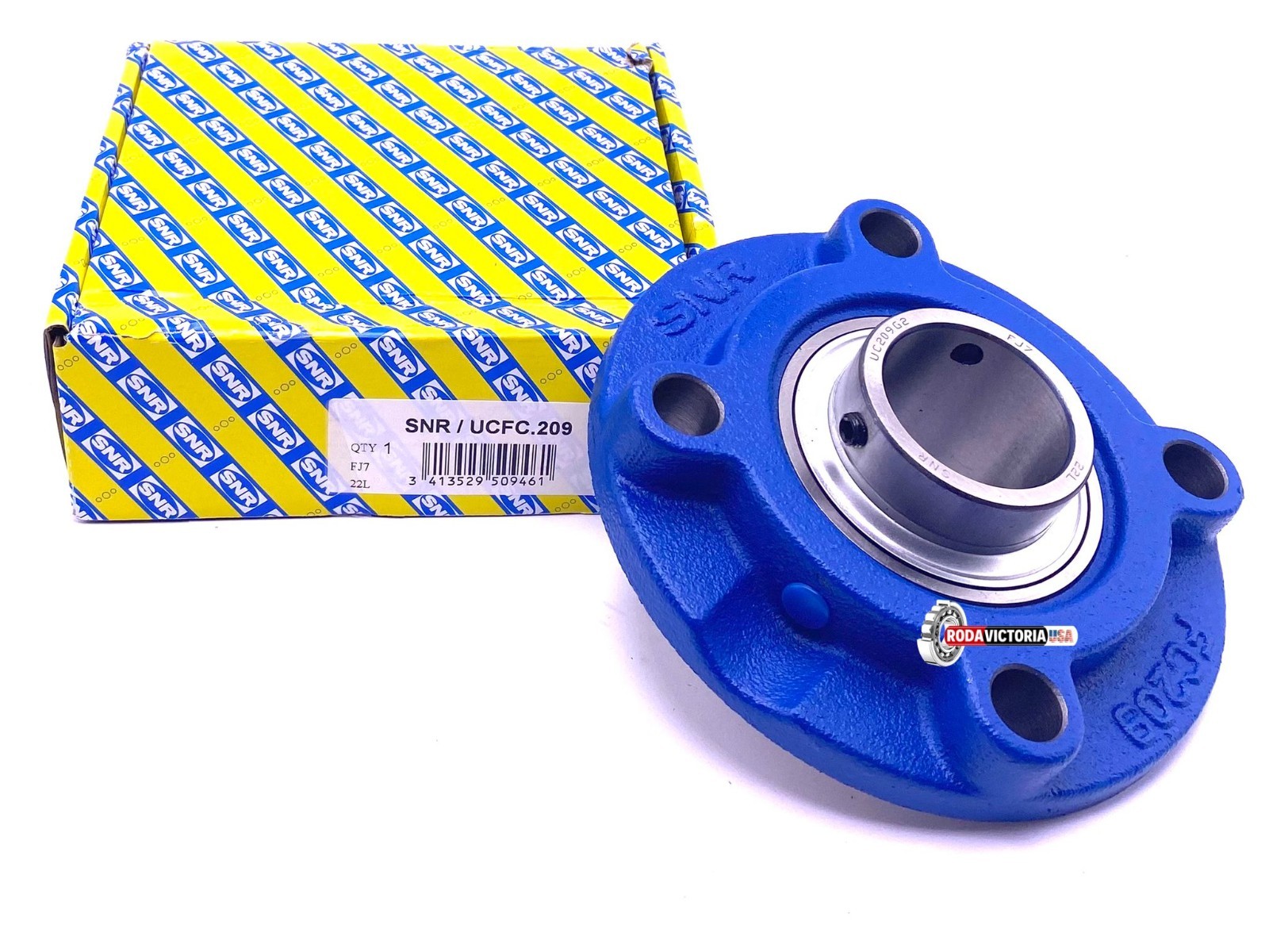 SNR UCFC209 Housing and Bearing Assembly UC209, YAR209-2F, FYC509 45 mm Bore