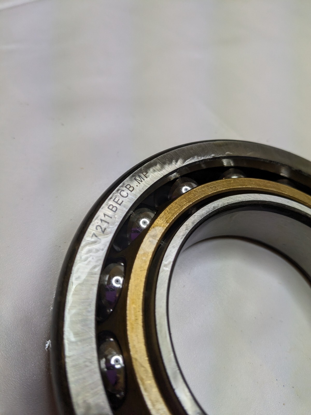 Angular Contact Ball Bearing 40 Degree – Bronze Cage 7211 BECB MP