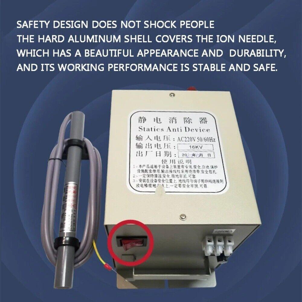 Electricity Static Eliminator Mask Machine Eliminate Ion Bar Equipment