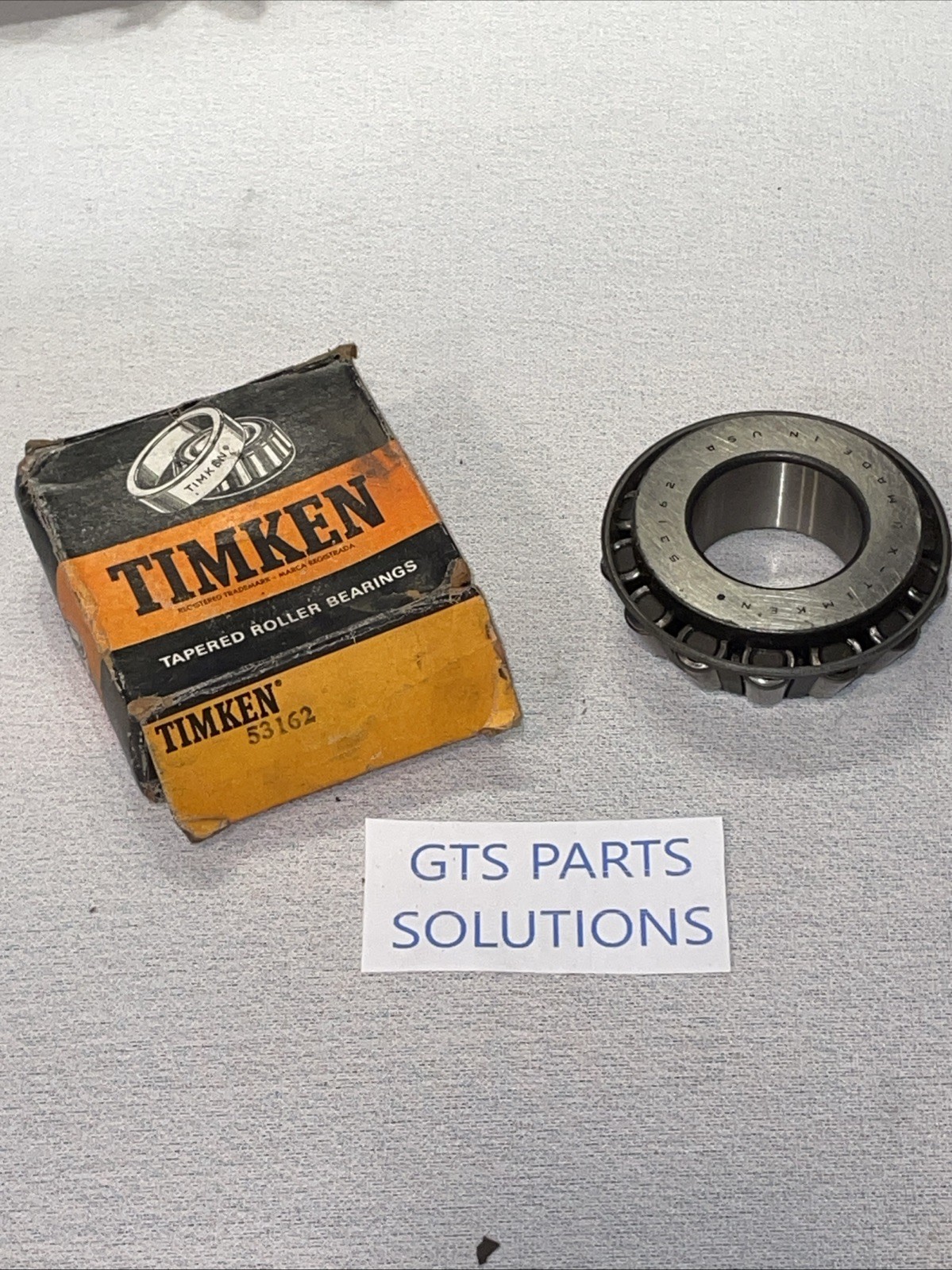 Timken 53162 Taper Bearing Cone 1-5/8″ ID MADE IN USA!!!