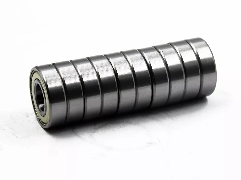 10pcs 6001-ZZ Two Side Metal Shielded Ball Bearings 12x28x8 6001-2Z USA Seller