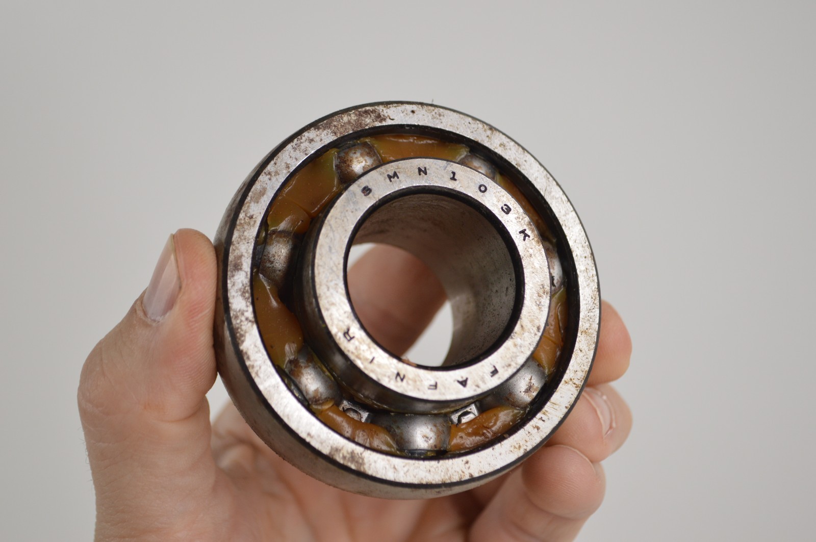 FAFNIR N103KLB Ball Insert Bearing 1-3/16″ ID w/ Collar SN103K MADE IN USA
