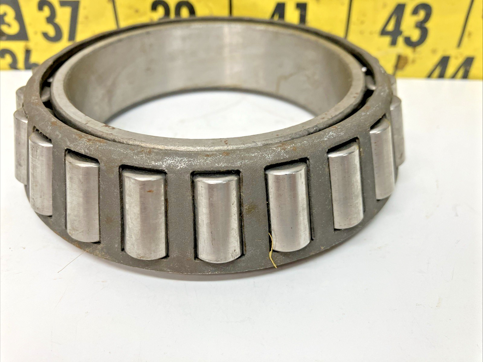 NOS Timken Tapered Roller Bearing 497 Bore: 3.37″ x OD 5.375″ x Width 1.172″ (1)