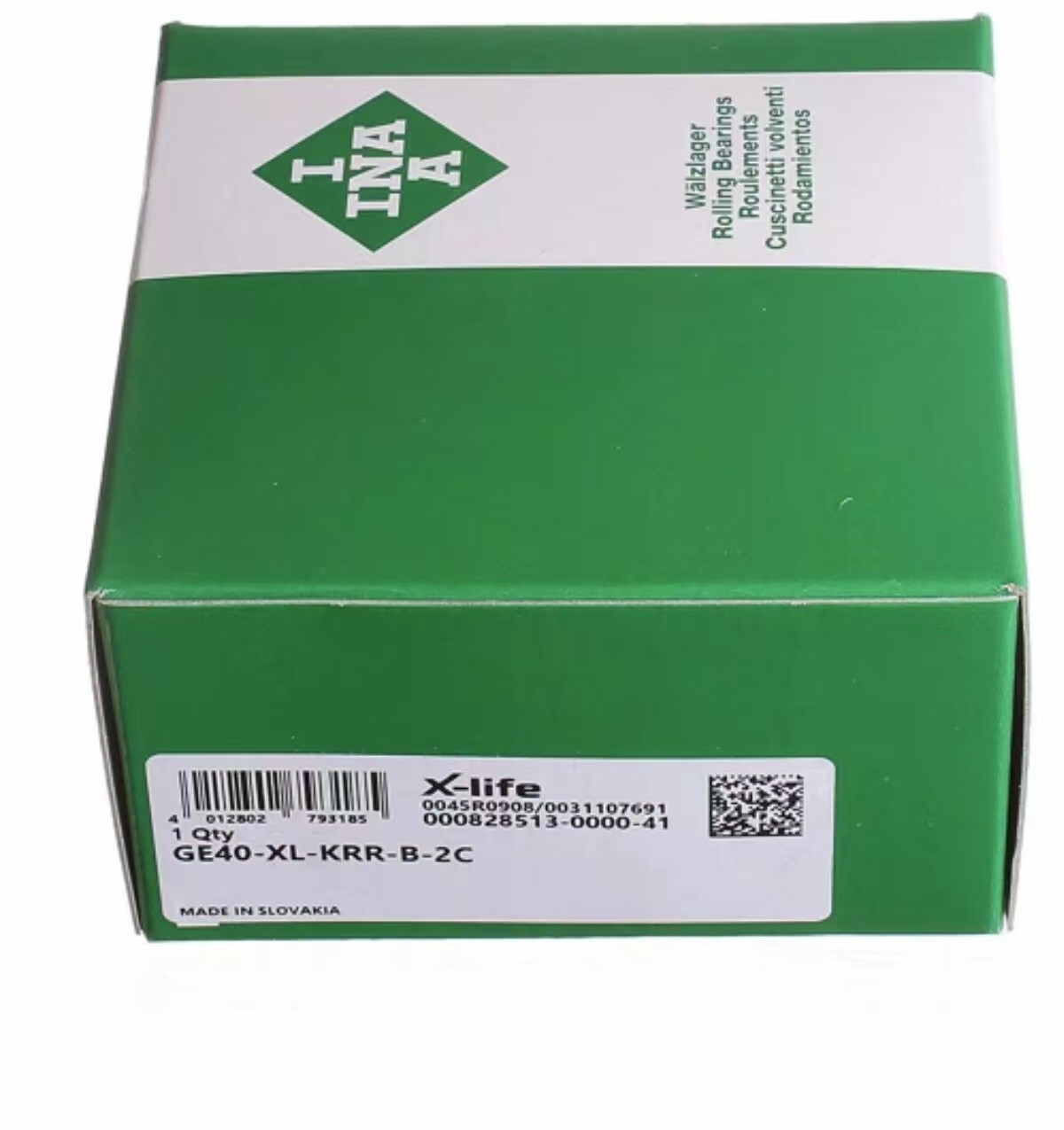 1PC INA GE40-XL-KRR-B-2C outer spherical bearing