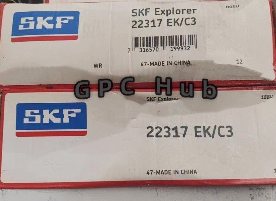 1PC NEW 180x85x60mm Steel Spherical Roller Bearing for SKF 22317 EK/C3 Fast ship