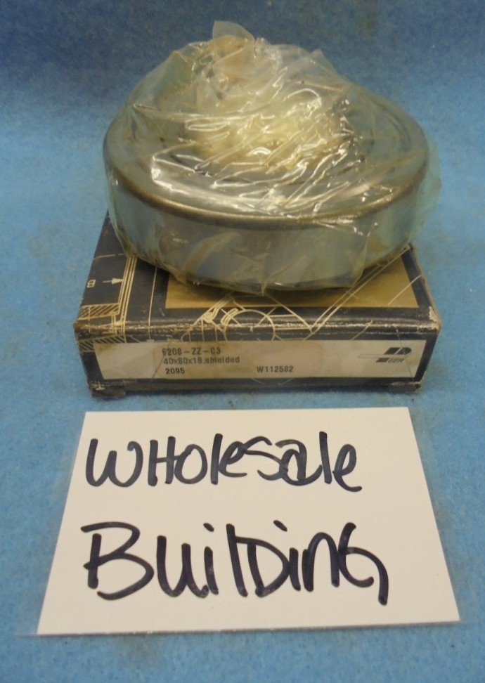 PEER 6208-ZZ-C3 RADIAL DEEP GROOVE BALL BEARING 40 X 80 X 18 MM, C3, SHIELDED