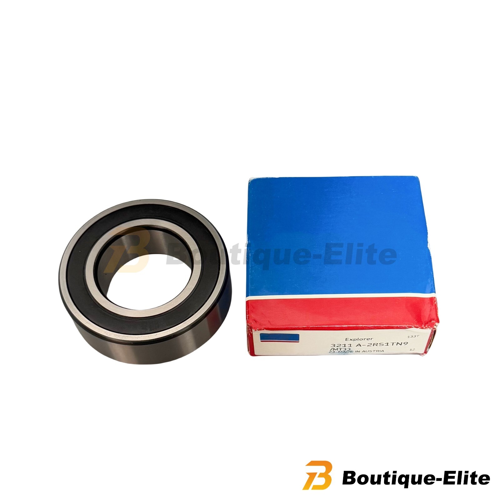 New ANGULAR CONTACT BALL BEARING, SEALED 55x100x33.3 mm 5211 FOR SKF
