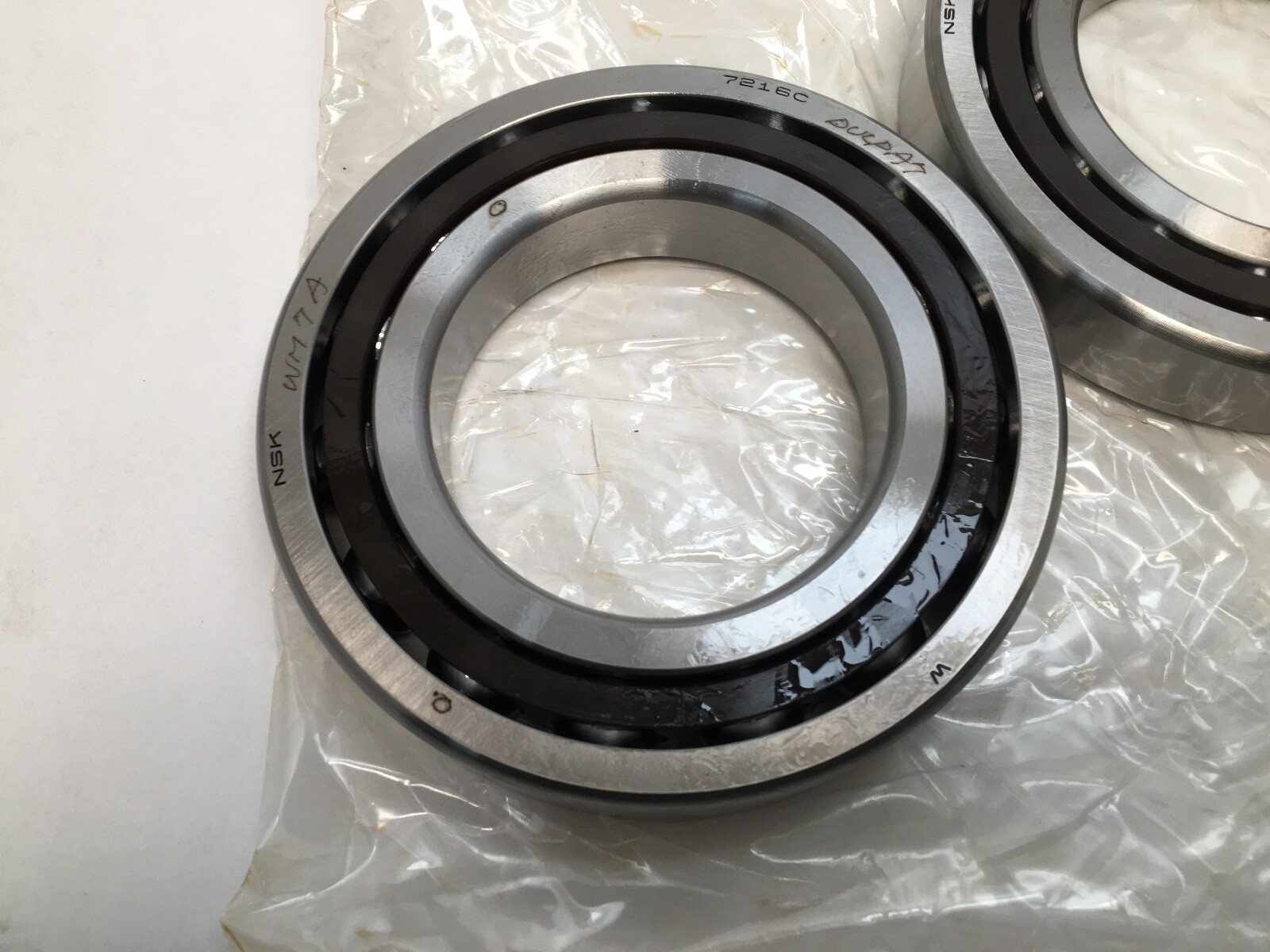 NSK 7216CTYDULPA7 Angular Bearing 80x140x26 mm 7216-CTY-DUL-PA7 Japan 2 pcs